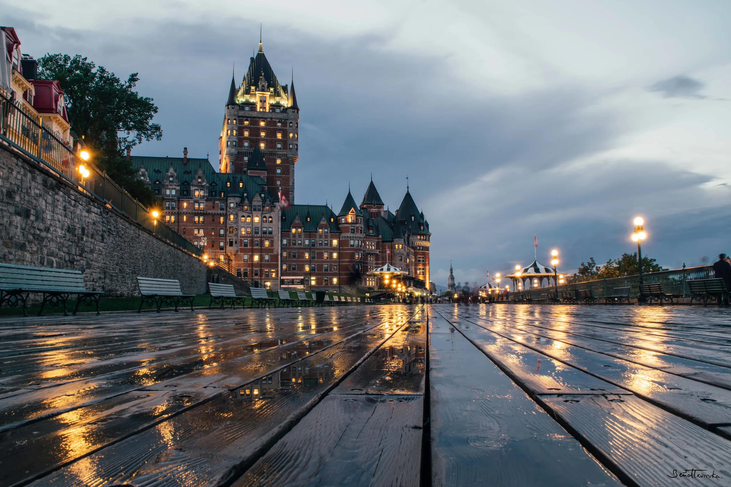 Fairmont hotel en Quebec