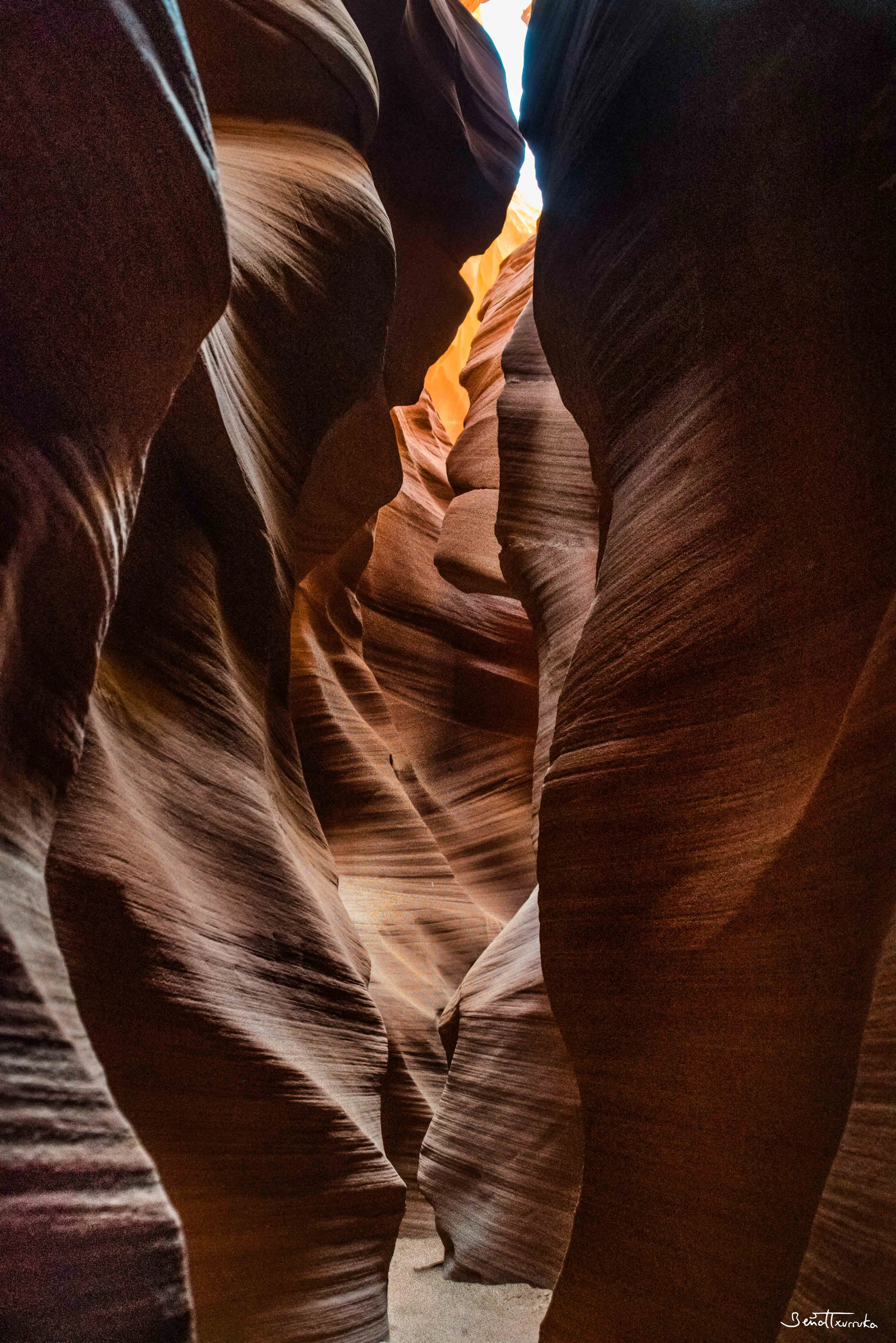 Slot canyon