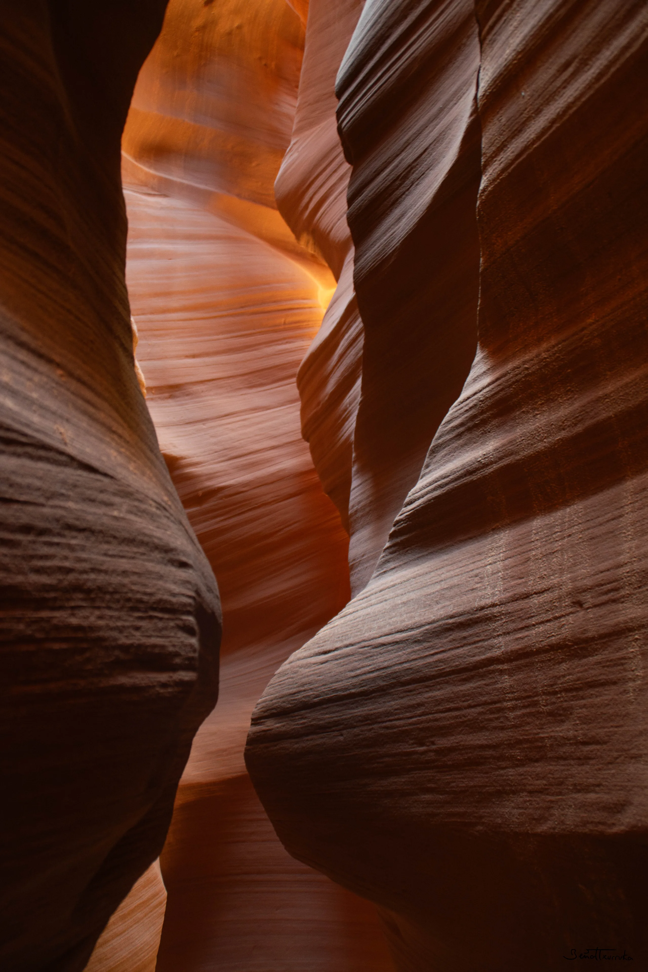 Slot canyon